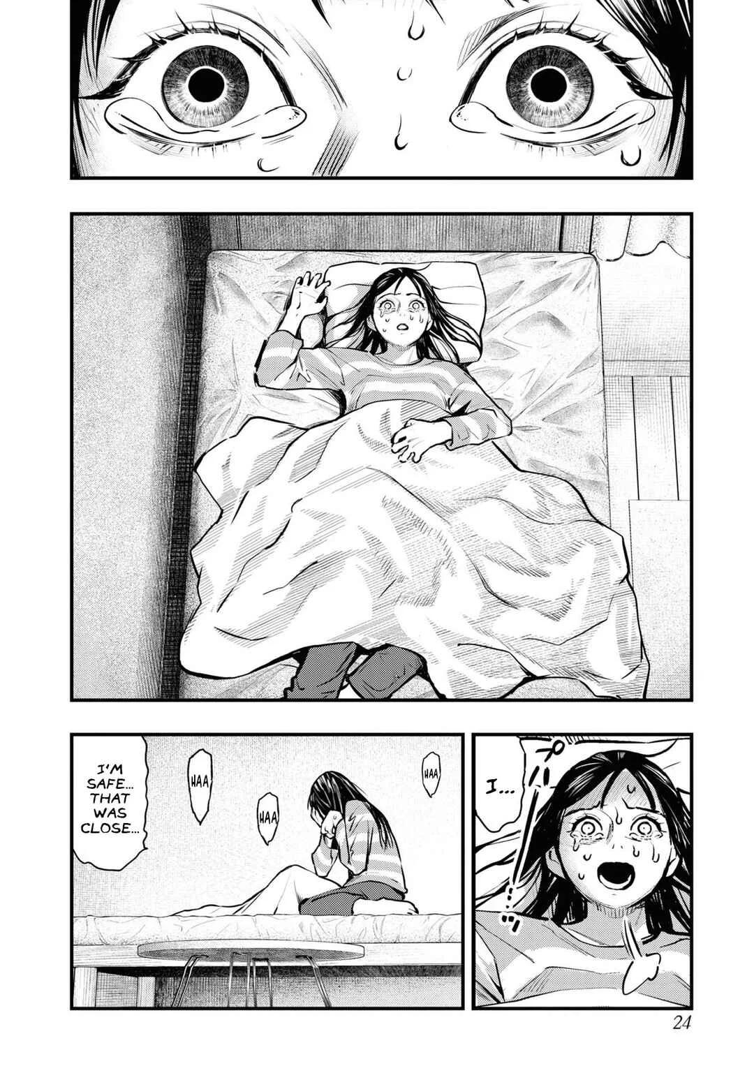 Net Keijiban Hyakumonogatari ~Toshi Densetsu Comic Kaidanshuu~ Chapter 1: Monkey Dream (Shimizu Aki) - Page 24