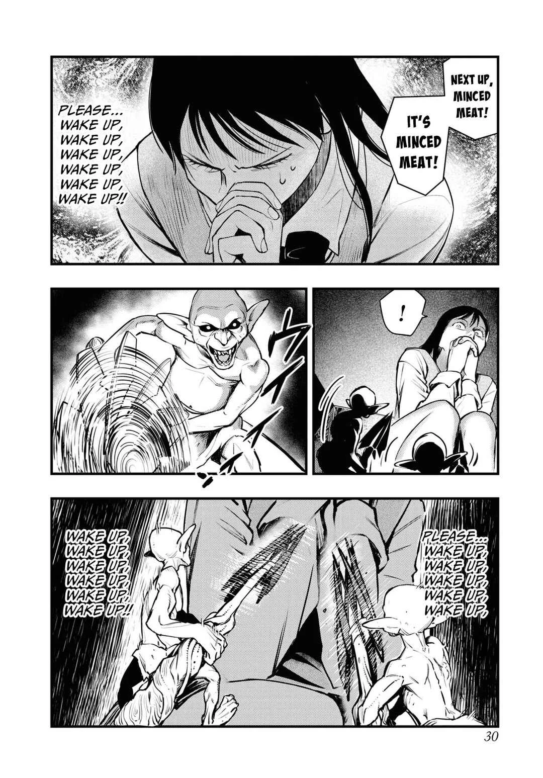 Net Keijiban Hyakumonogatari ~Toshi Densetsu Comic Kaidanshuu~ Chapter 1: Monkey Dream (Shimizu Aki) - Page 30