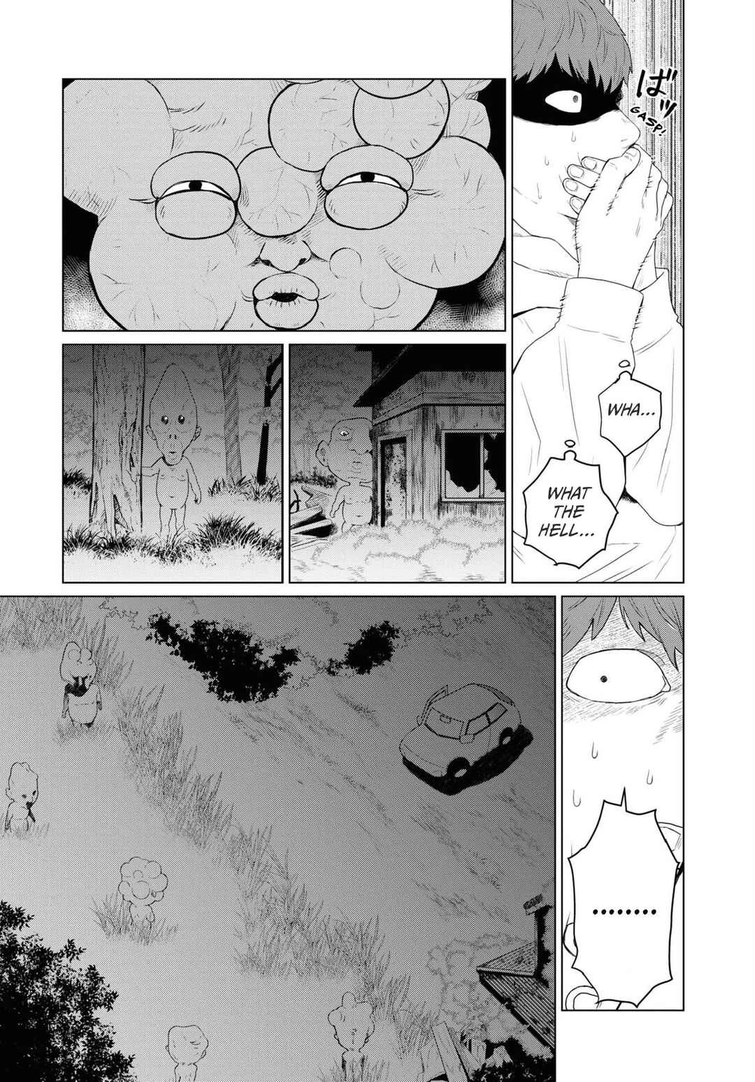 Net Keijiban Hyakumonogatari ~Toshi Densetsu Comic Kaidanshuu~ Chapter 2: The Big Head O (Kitaoka Tomo) - Page 13