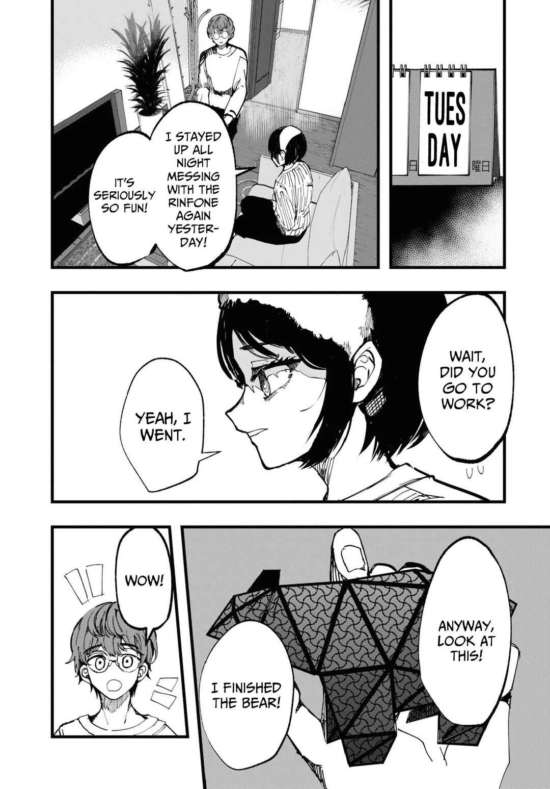 Net Keijiban Hyakumonogatari ~Toshi Densetsu Comic Kaidanshuu~ Chapter 4: Rinfone (Tsutsui Itsuki) - Page 10