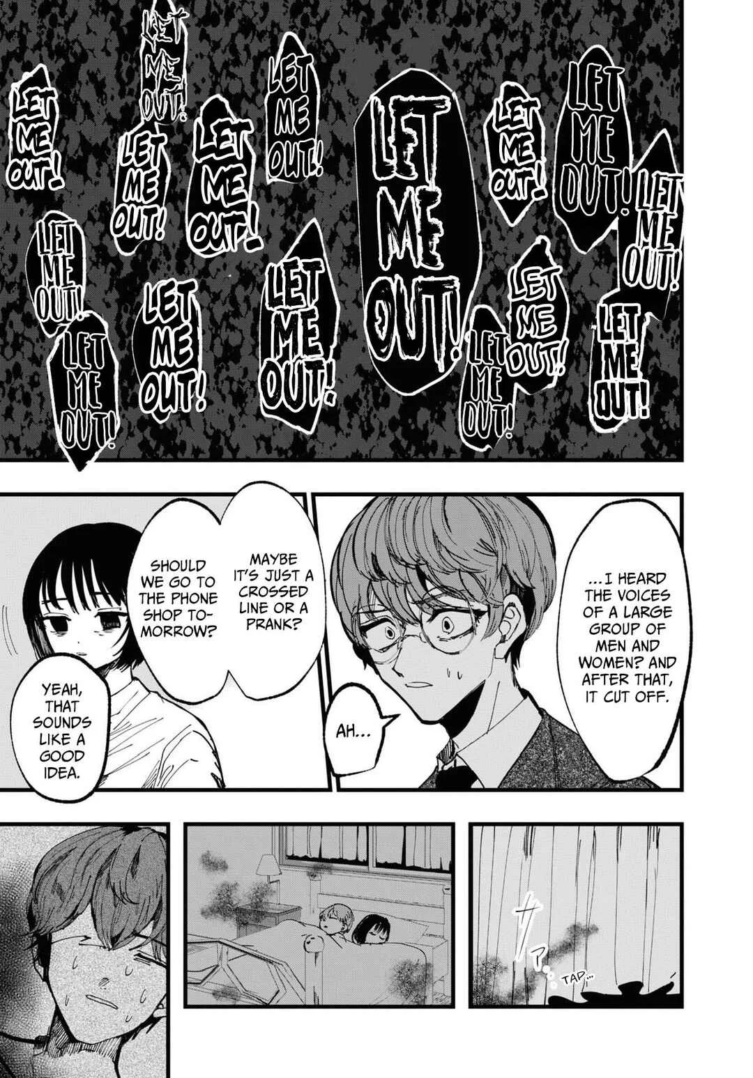 Net Keijiban Hyakumonogatari ~Toshi Densetsu Comic Kaidanshuu~ Chapter 4: Rinfone (Tsutsui Itsuki) - Page 17