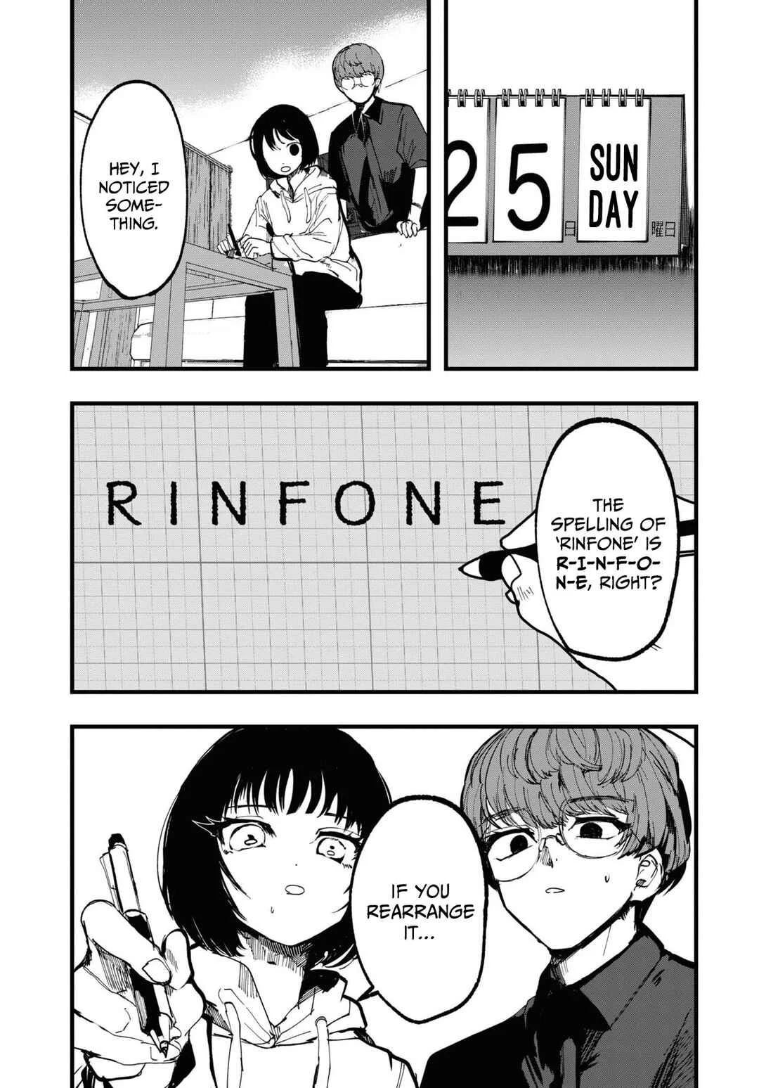 Net Keijiban Hyakumonogatari ~Toshi Densetsu Comic Kaidanshuu~ Chapter 4: Rinfone (Tsutsui Itsuki) - Page 28