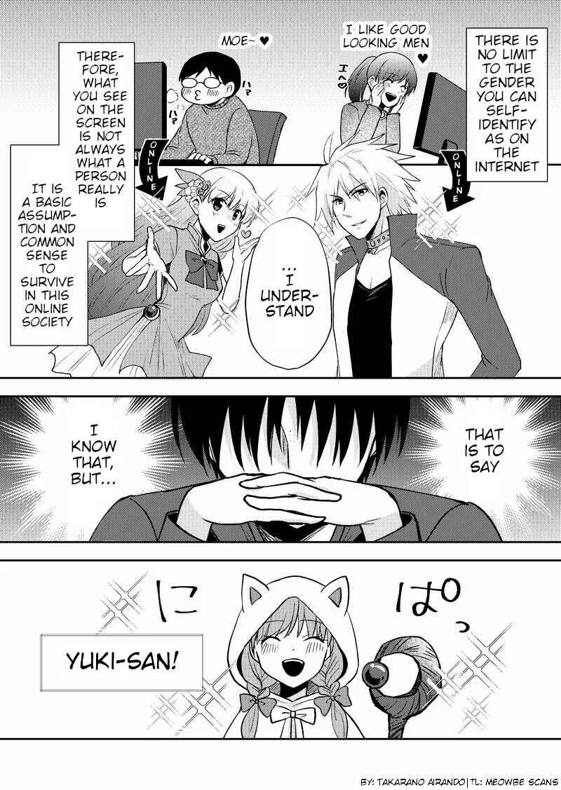 Netoge no Seibetsu wa Daitai Mitame de Damasareru Chapter 4 - Page 1