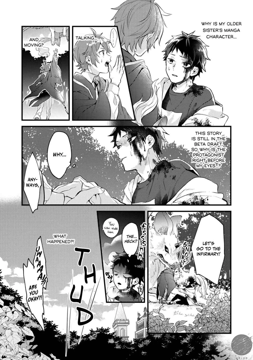 Ω ni dake wa Naritakunai!!: Isekai Tensei Shitara Ane no BL Manga no Naka deshita Chapter 1 - Page 26