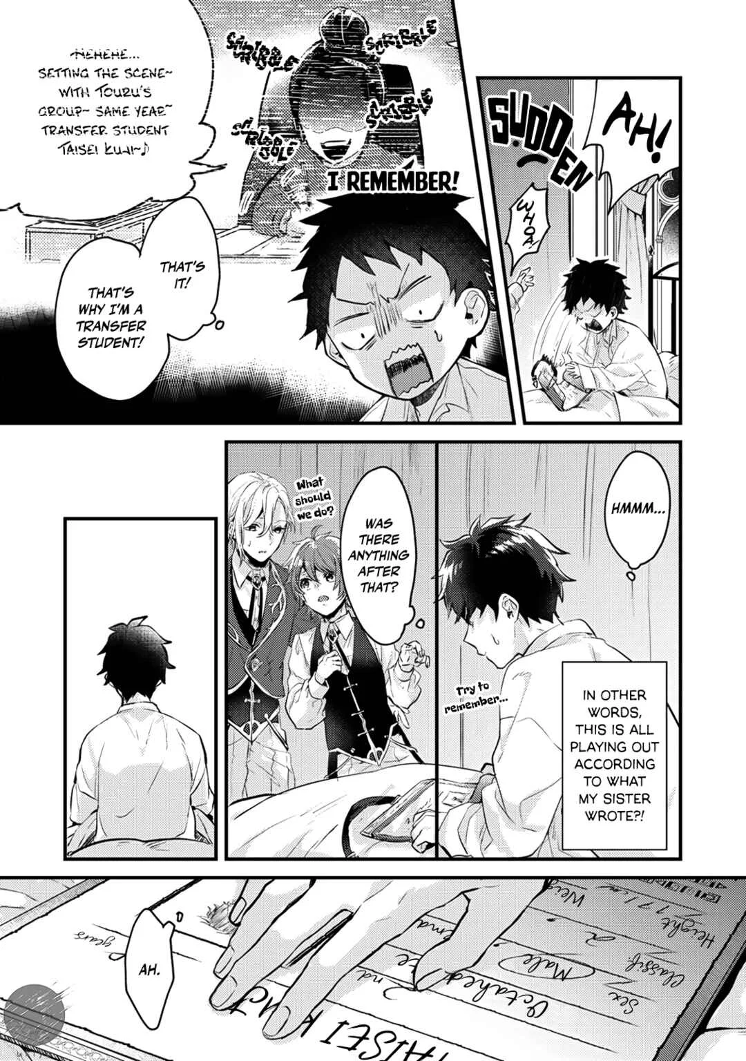 Ω ni dake wa Naritakunai!!: Isekai Tensei Shitara Ane no BL Manga no Naka deshita Chapter 1 - Page 34