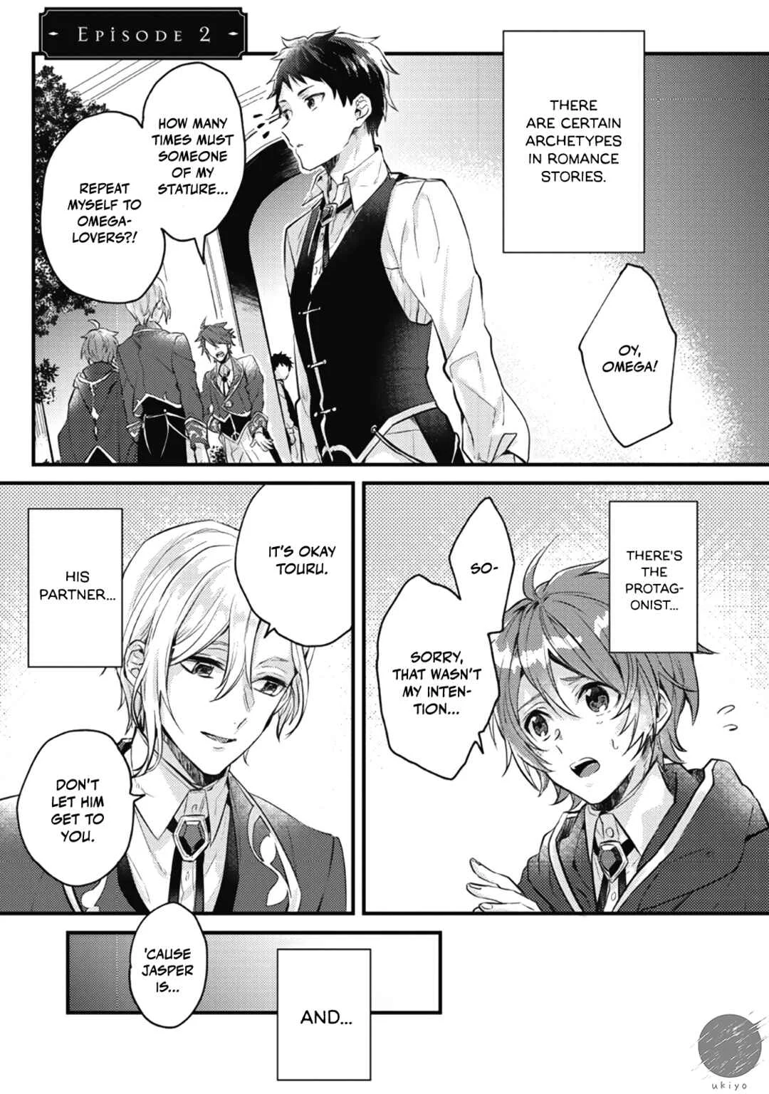Ω ni dake wa Naritakunai!!: Isekai Tensei Shitara Ane no BL Manga no Naka deshita Chapter 2 - Page 13