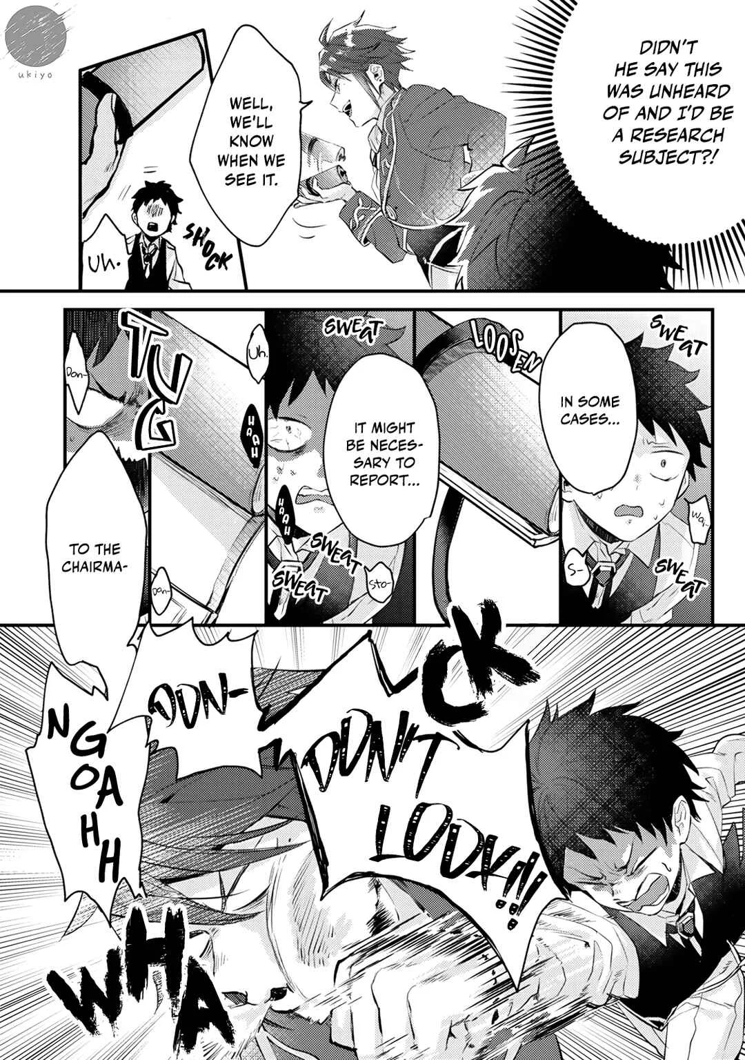 Ω ni dake wa Naritakunai!!: Isekai Tensei Shitara Ane no BL Manga no Naka deshita Chapter 2 - Page 22