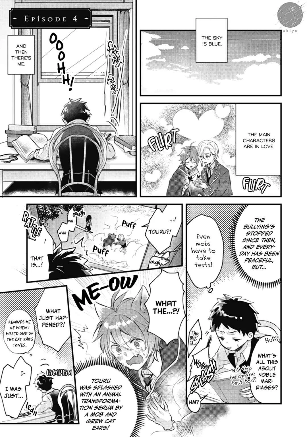 Ω ni dake wa Naritakunai!!: Isekai Tensei Shitara Ane no BL Manga no Naka deshita Chapter 4 - Page 13
