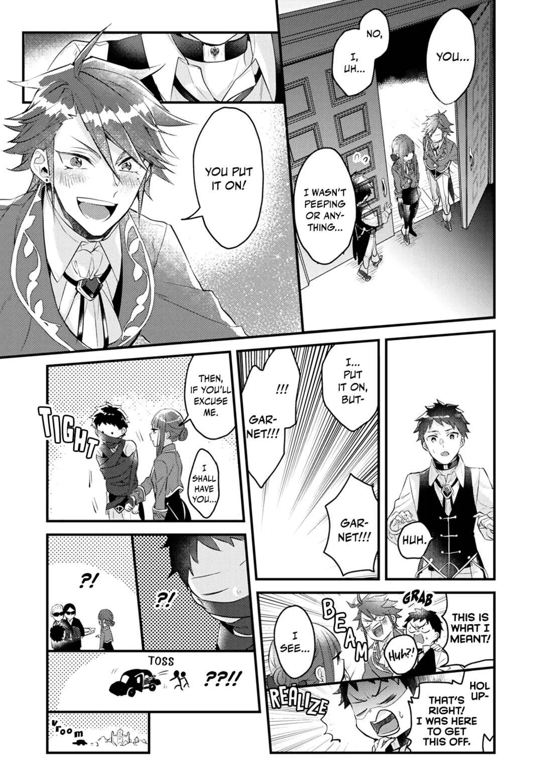 Ω ni dake wa Naritakunai!!: Isekai Tensei Shitara Ane no BL Manga no Naka deshita Chapter 4 - Page 21
