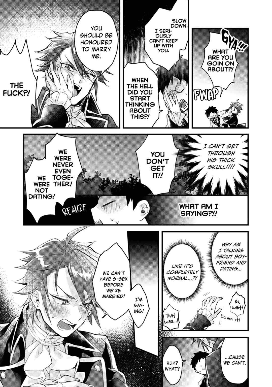 Ω ni dake wa Naritakunai!!: Isekai Tensei Shitara Ane no BL Manga no Naka deshita Chapter 4 - Page 31