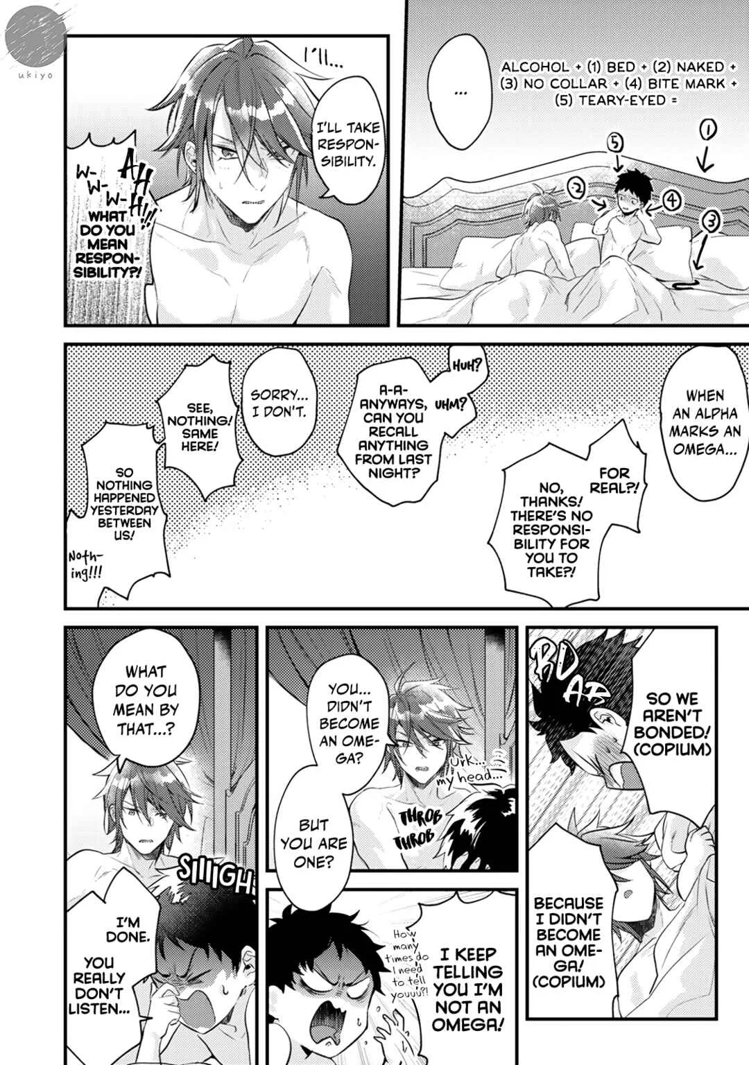 Ω ni dake wa Naritakunai!!: Isekai Tensei Shitara Ane no BL Manga no Naka deshita Chapter 5 - Page 14