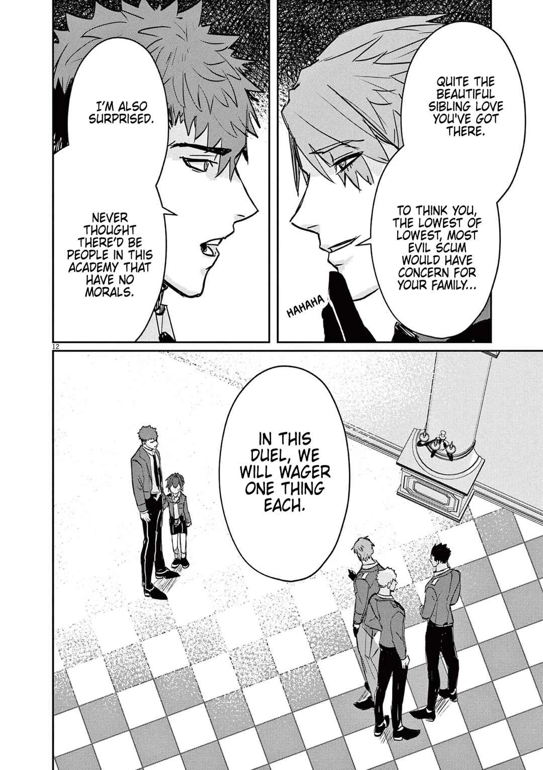 Nichiasa Suki no Otaku ga Akuyaku Seito ni Tenseishita Kekka, Hametsu Flag ga Houkaishiteiku Ken ni Tsuite Chapter 2: Duel - Page 13