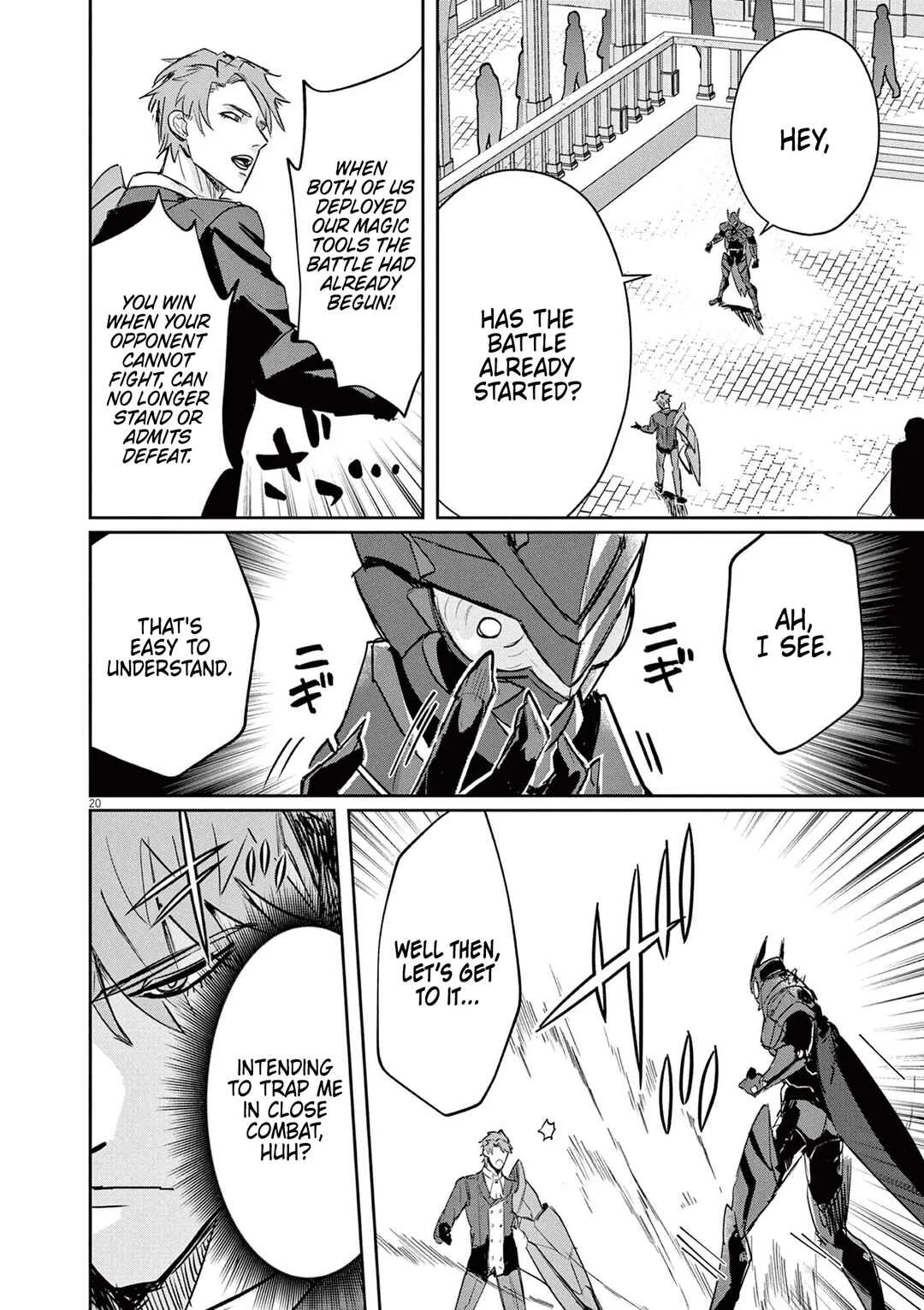 Nichiasa Suki no Otaku ga Akuyaku Seito ni Tenseishita Kekka, Hametsu Flag ga Houkaishiteiku Ken ni Tsuite Chapter 2: Duel - Page 21