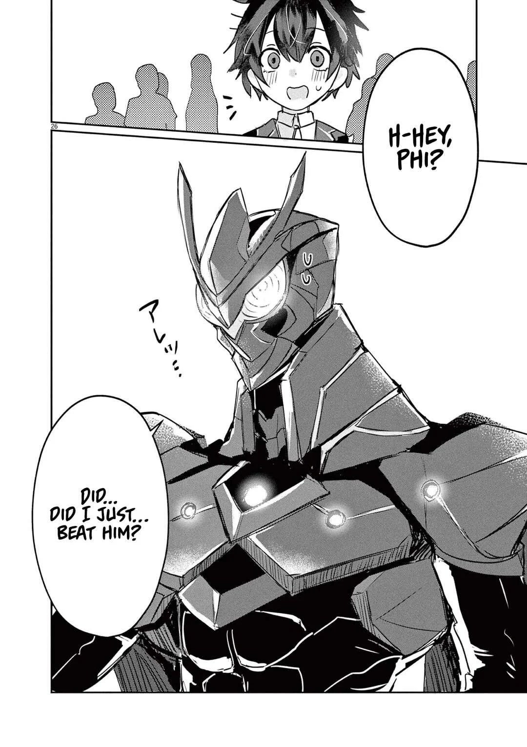 Nichiasa Suki no Otaku ga Akuyaku Seito ni Tenseishita Kekka, Hametsu Flag ga Houkaishiteiku Ken ni Tsuite Chapter 2: Duel - Page 26