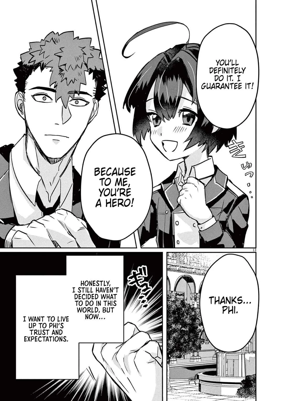 Nichiasa Suki no Otaku ga Akuyaku Seito ni Tenseishita Kekka, Hametsu Flag ga Houkaishiteiku Ken ni Tsuite Chapter 3: Nii-san is a Hero!! - Page 13