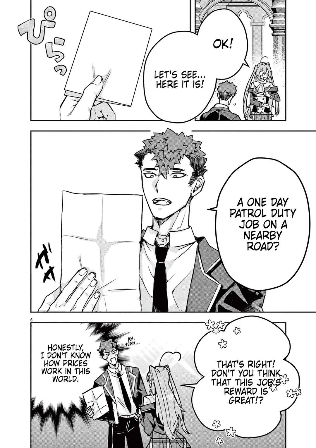Nichiasa Suki no Otaku ga Akuyaku Seito ni Tenseishita Kekka, Hametsu Flag ga Houkaishiteiku Ken ni Tsuite Chapter 4: Melt Epee's Radiant Smile! - Page 6