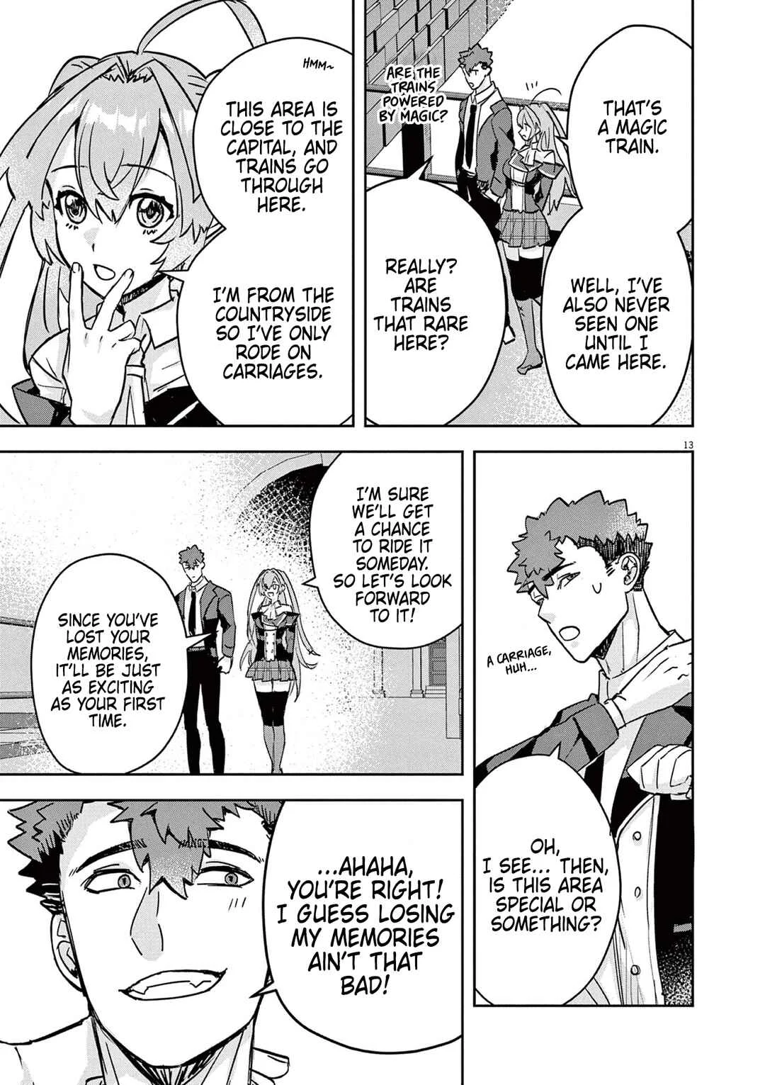 Nichiasa Suki no Otaku ga Akuyaku Seito ni Tenseishita Kekka, Hametsu Flag ga Houkaishiteiku Ken ni Tsuite Chapter 4: Melt Epee's Radiant Smile! - Page 13