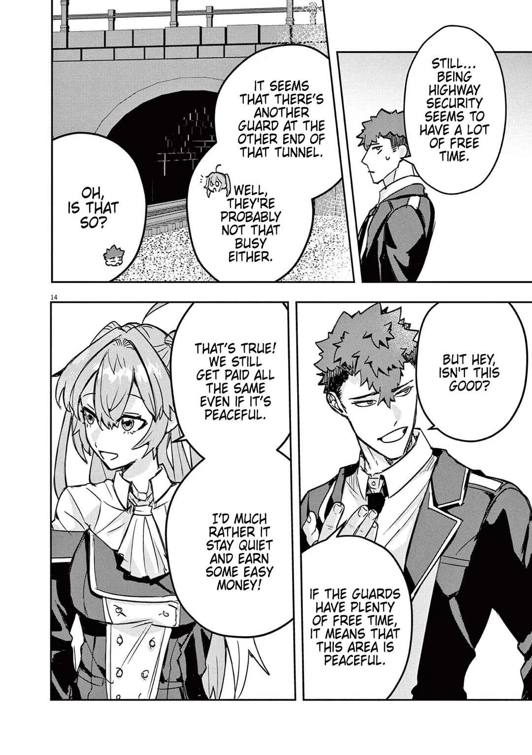 Nichiasa Suki no Otaku ga Akuyaku Seito ni Tenseishita Kekka, Hametsu Flag ga Houkaishiteiku Ken ni Tsuite Chapter 4: Melt Epee's Radiant Smile! - Page 14