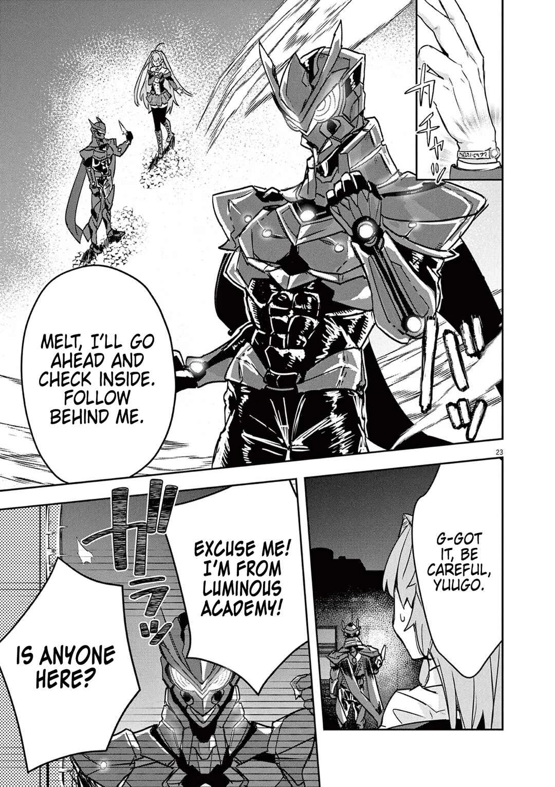 Nichiasa Suki no Otaku ga Akuyaku Seito ni Tenseishita Kekka, Hametsu Flag ga Houkaishiteiku Ken ni Tsuite Chapter 4: Melt Epee's Radiant Smile! - Page 23