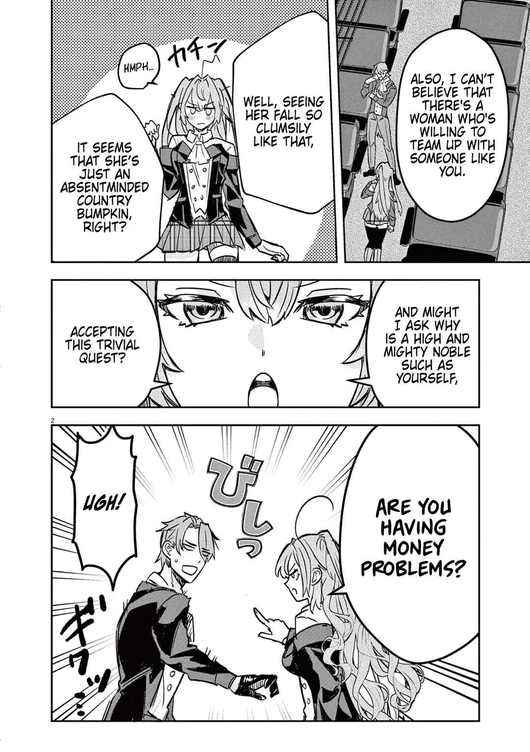 Nichiasa Suki no Otaku ga Akuyaku Seito ni Tenseishita Kekka, Hametsu Flag ga Houkaishiteiku Ken ni Tsuite Chapter 5: Reincarnated Hero, Magical Girl, and Crab Noble - Page 2