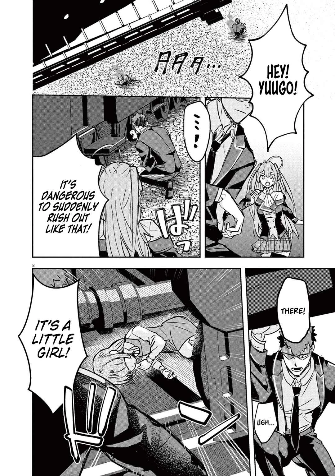 Nichiasa Suki no Otaku ga Akuyaku Seito ni Tenseishita Kekka, Hametsu Flag ga Houkaishiteiku Ken ni Tsuite Chapter 5: Reincarnated Hero, Magical Girl, and Crab Noble - Page 8