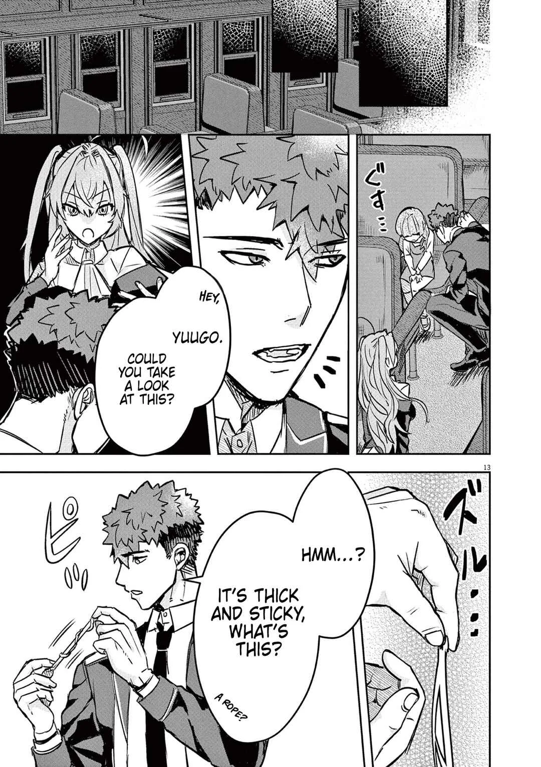 Nichiasa Suki no Otaku ga Akuyaku Seito ni Tenseishita Kekka, Hametsu Flag ga Houkaishiteiku Ken ni Tsuite Chapter 5: Reincarnated Hero, Magical Girl, and Crab Noble - Page 13