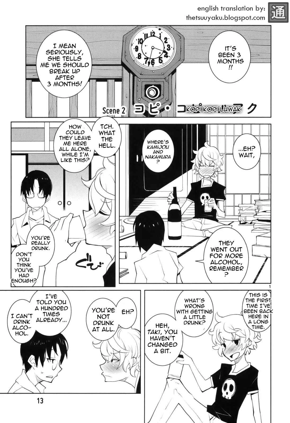 Nickelodeon Chapter 2: Kopi Kopi Luwak - Page 1