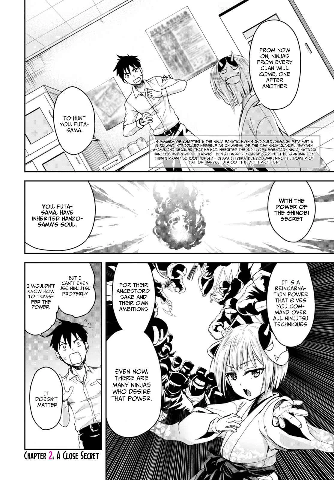 Ninja Tensei Shinobi Kill Chapter 2: A Close Secret - Page 2