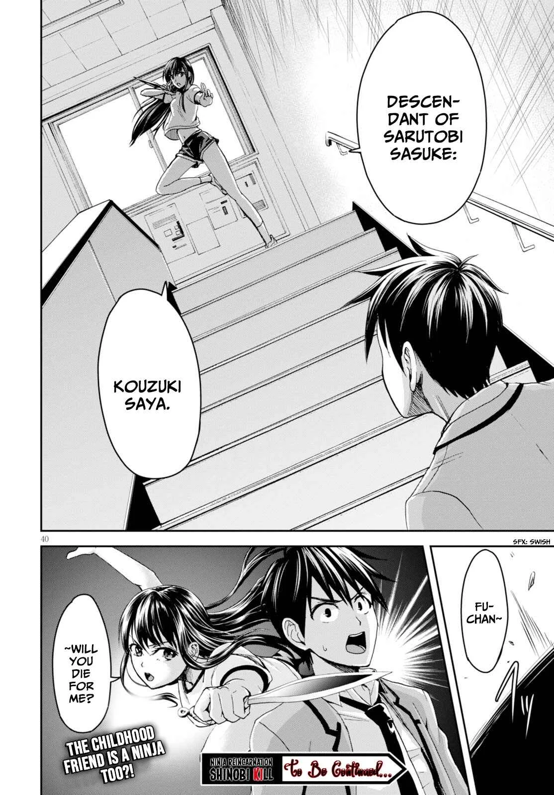 Ninja Tensei Shinobi Kill Chapter 2: A Close Secret - Page 40
