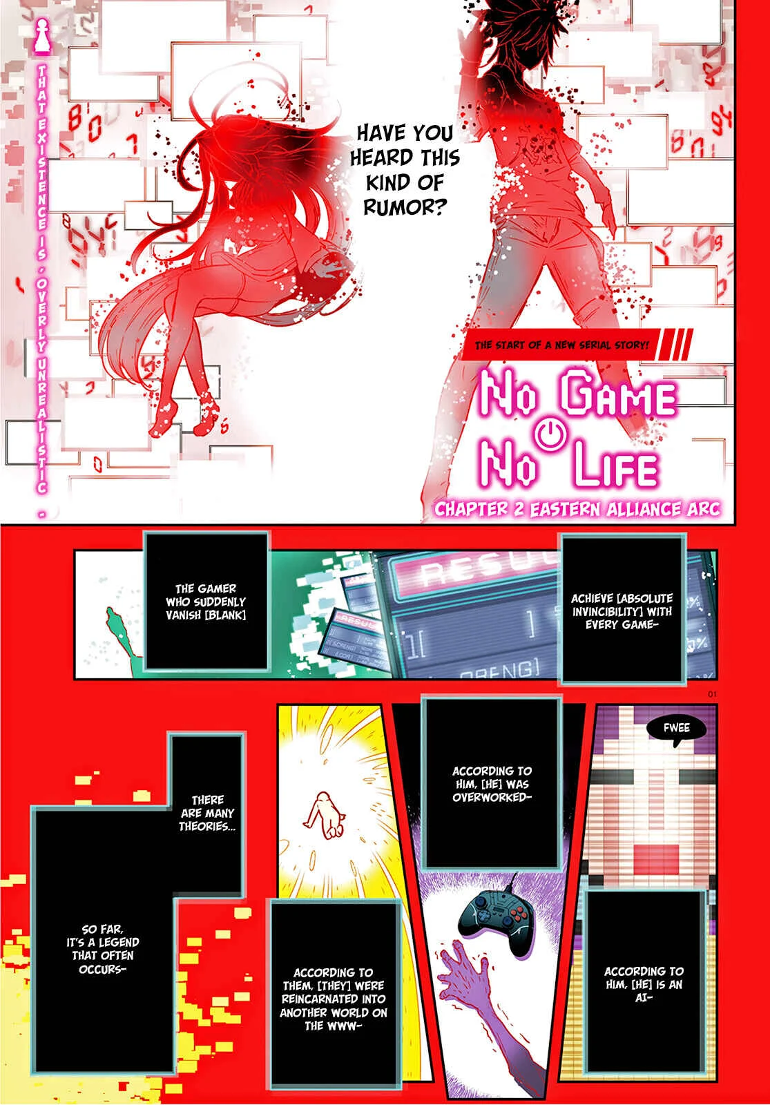 No Game No Life - Dai-2 Shou - Toubu Rengou-hen Chapter 1 - Page 2