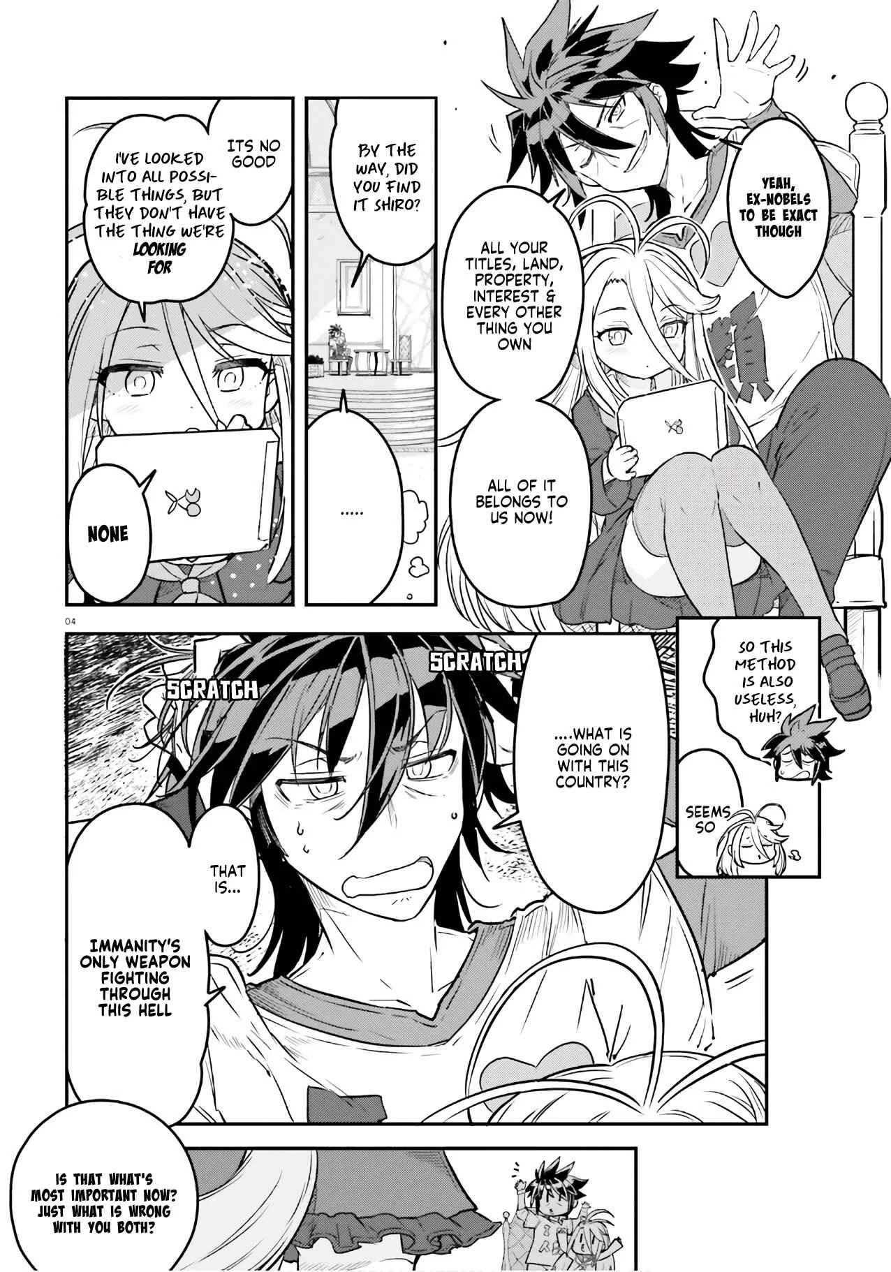 No Game No Life - Dai-2 Shou - Toubu Rengou-hen Chapter 2: Although you're a steph - Page 5