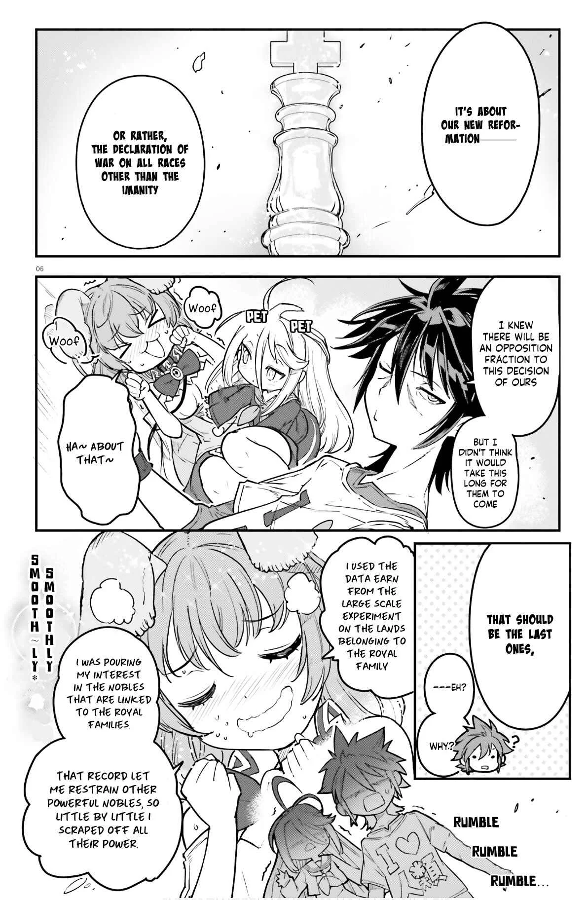 No Game No Life - Dai-2 Shou - Toubu Rengou-hen Chapter 2: Although you're a steph - Page 7