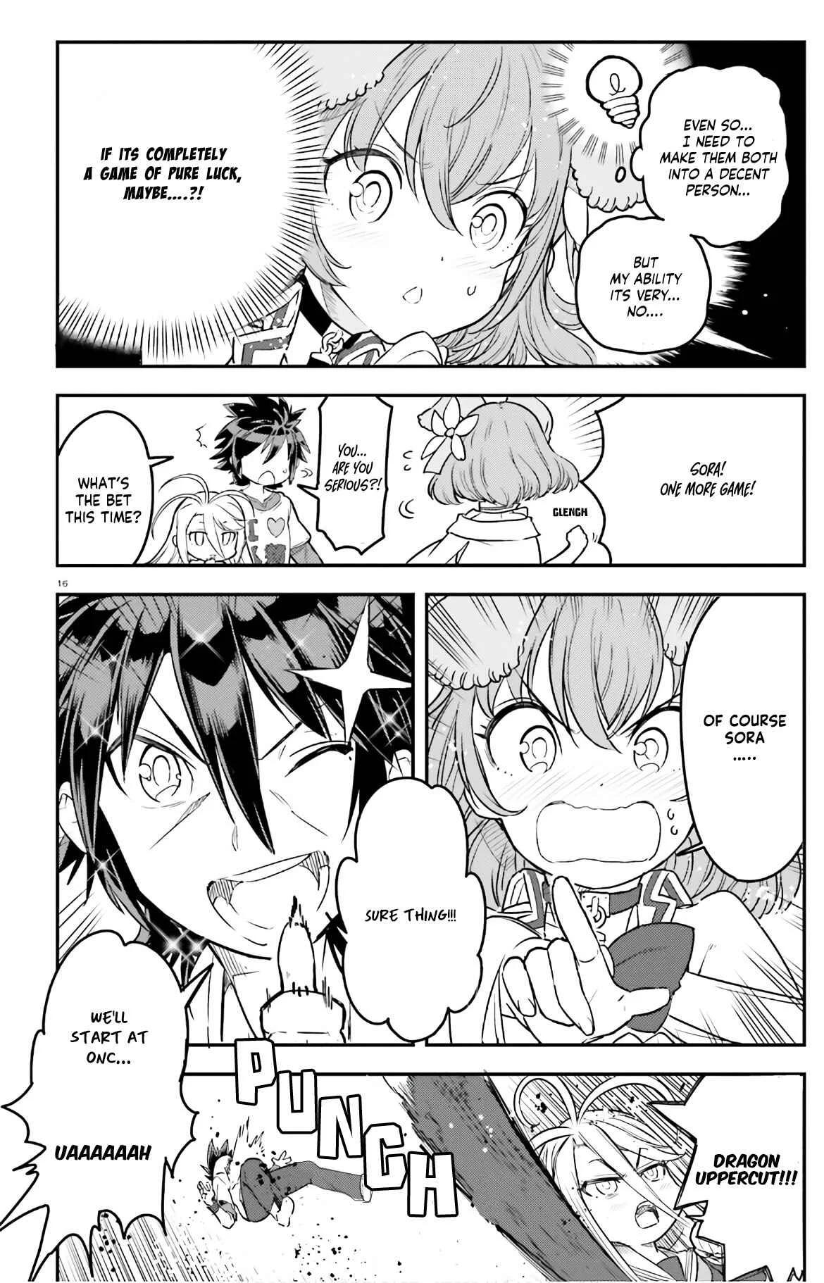 No Game No Life - Dai-2 Shou - Toubu Rengou-hen Chapter 2: Although you're a steph - Page 17