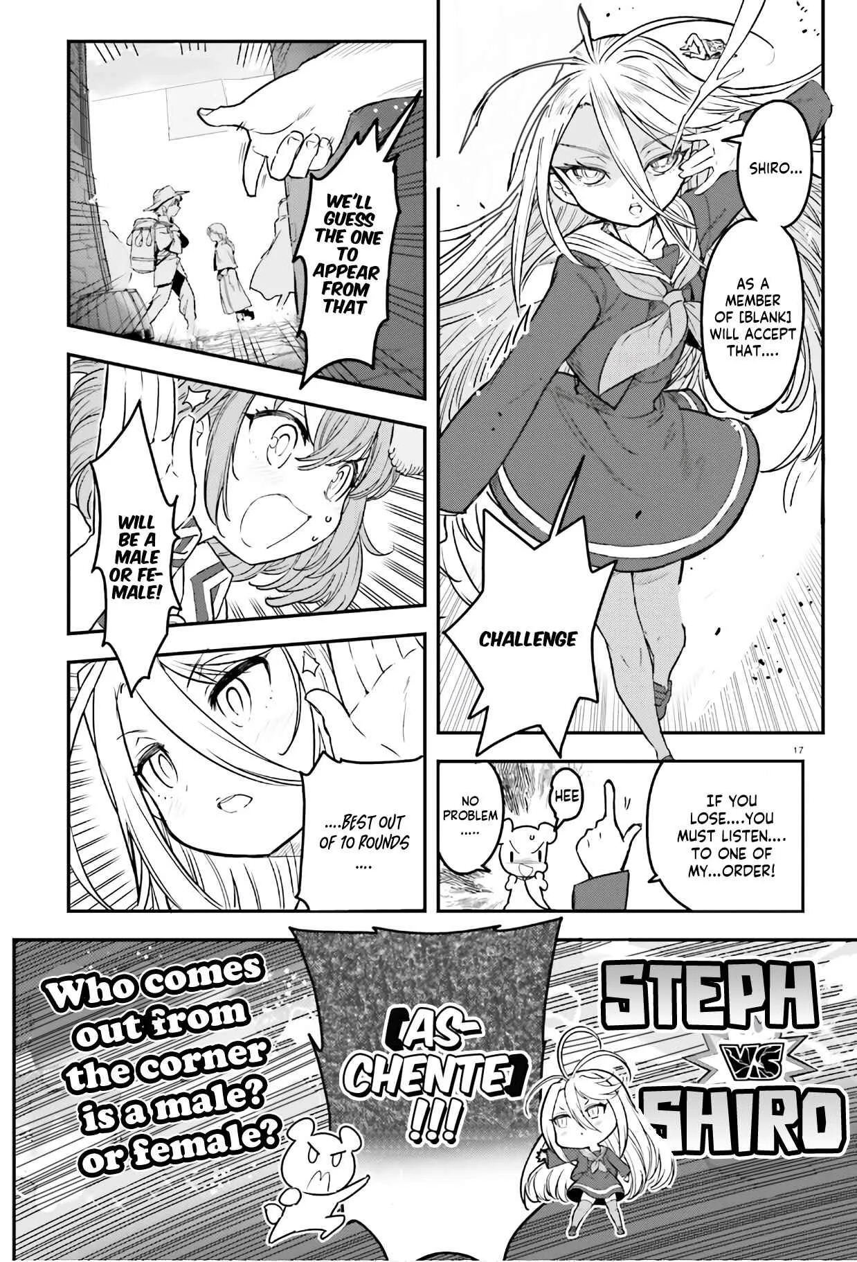 No Game No Life - Dai-2 Shou - Toubu Rengou-hen Chapter 2: Although you're a steph - Page 18