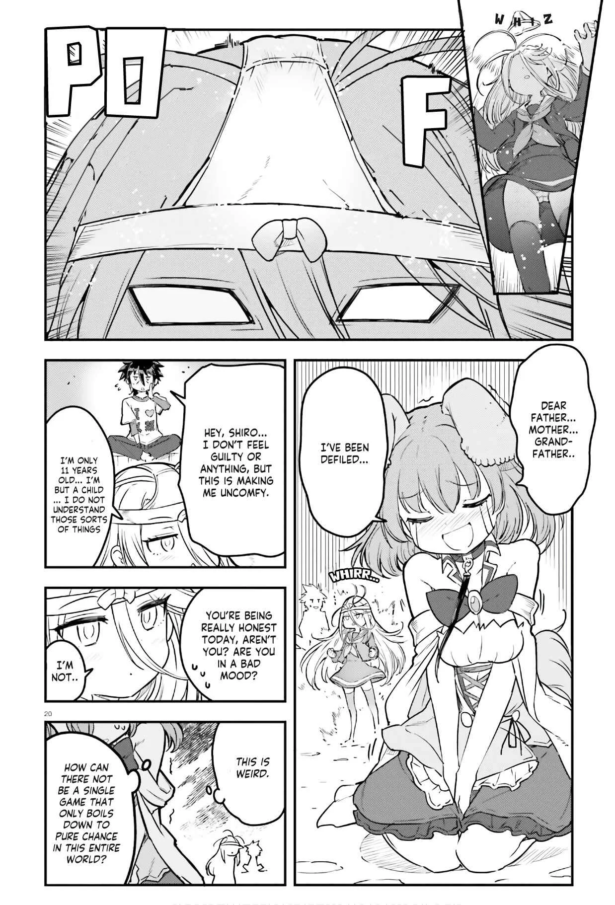No Game No Life - Dai-2 Shou - Toubu Rengou-hen Chapter 2: Although you're a steph - Page 21