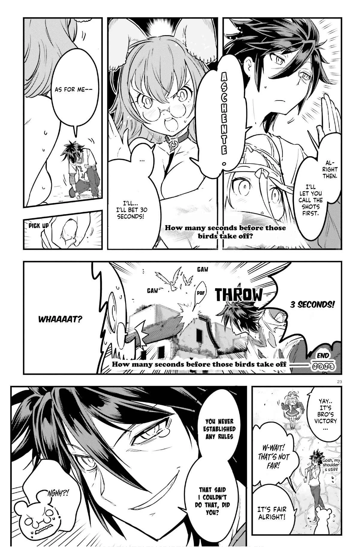 No Game No Life - Dai-2 Shou - Toubu Rengou-hen Chapter 2: Although you're a steph - Page 24