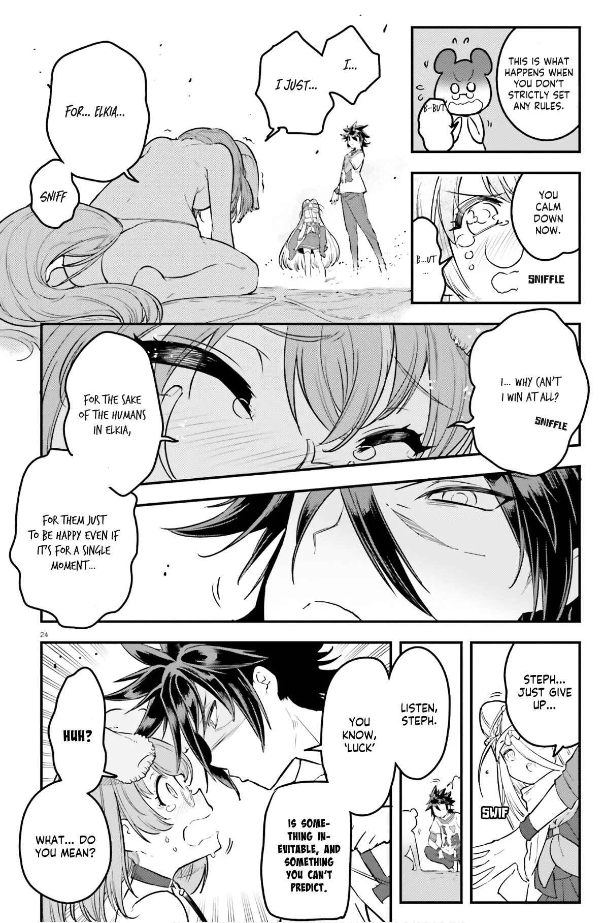 No Game No Life - Dai-2 Shou - Toubu Rengou-hen Chapter 2: Although you're a steph - Page 25