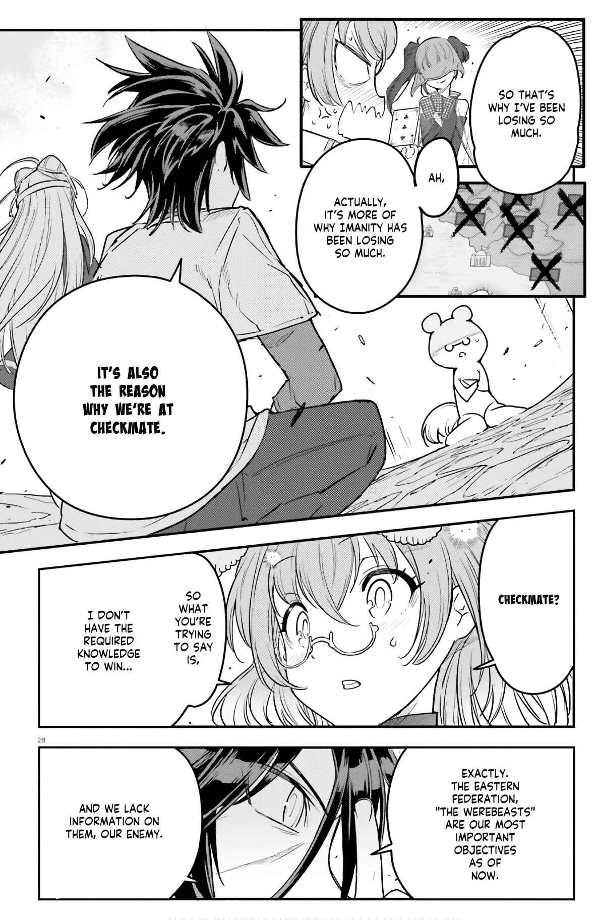 No Game No Life - Dai-2 Shou - Toubu Rengou-hen Chapter 2: Although you're a steph - Page 29