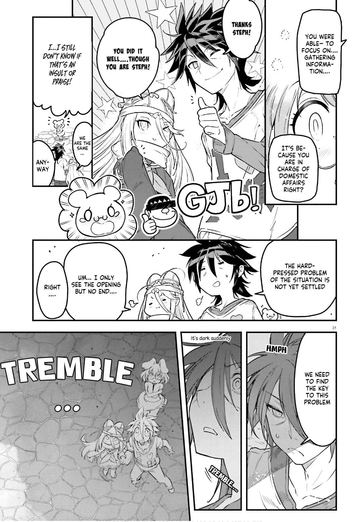 No Game No Life - Dai-2 Shou - Toubu Rengou-hen Chapter 2: Although you're a steph - Page 32