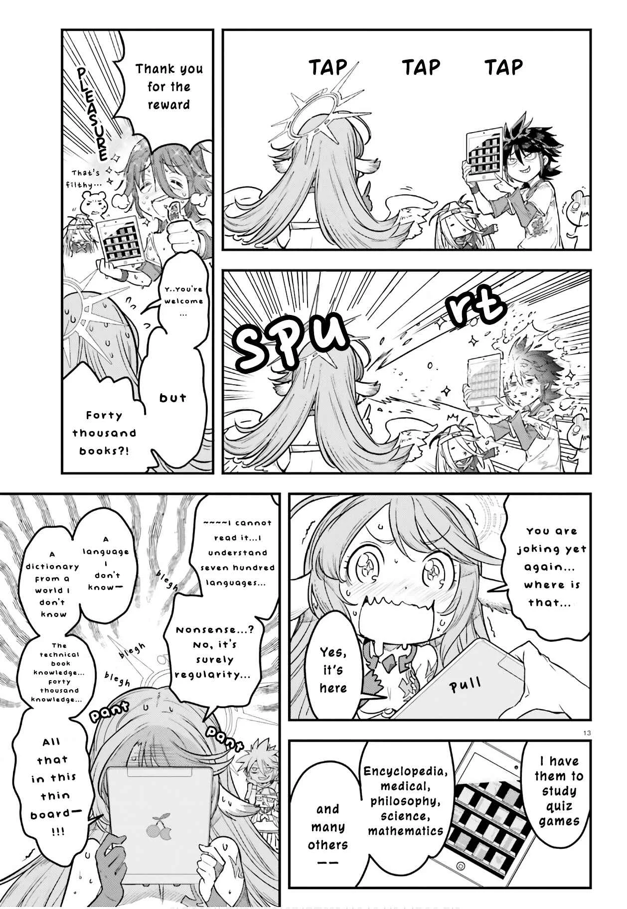 No Game No Life - Dai-2 Shou - Toubu Rengou-hen Chapter 3: Jibril the Flügel - Page 13