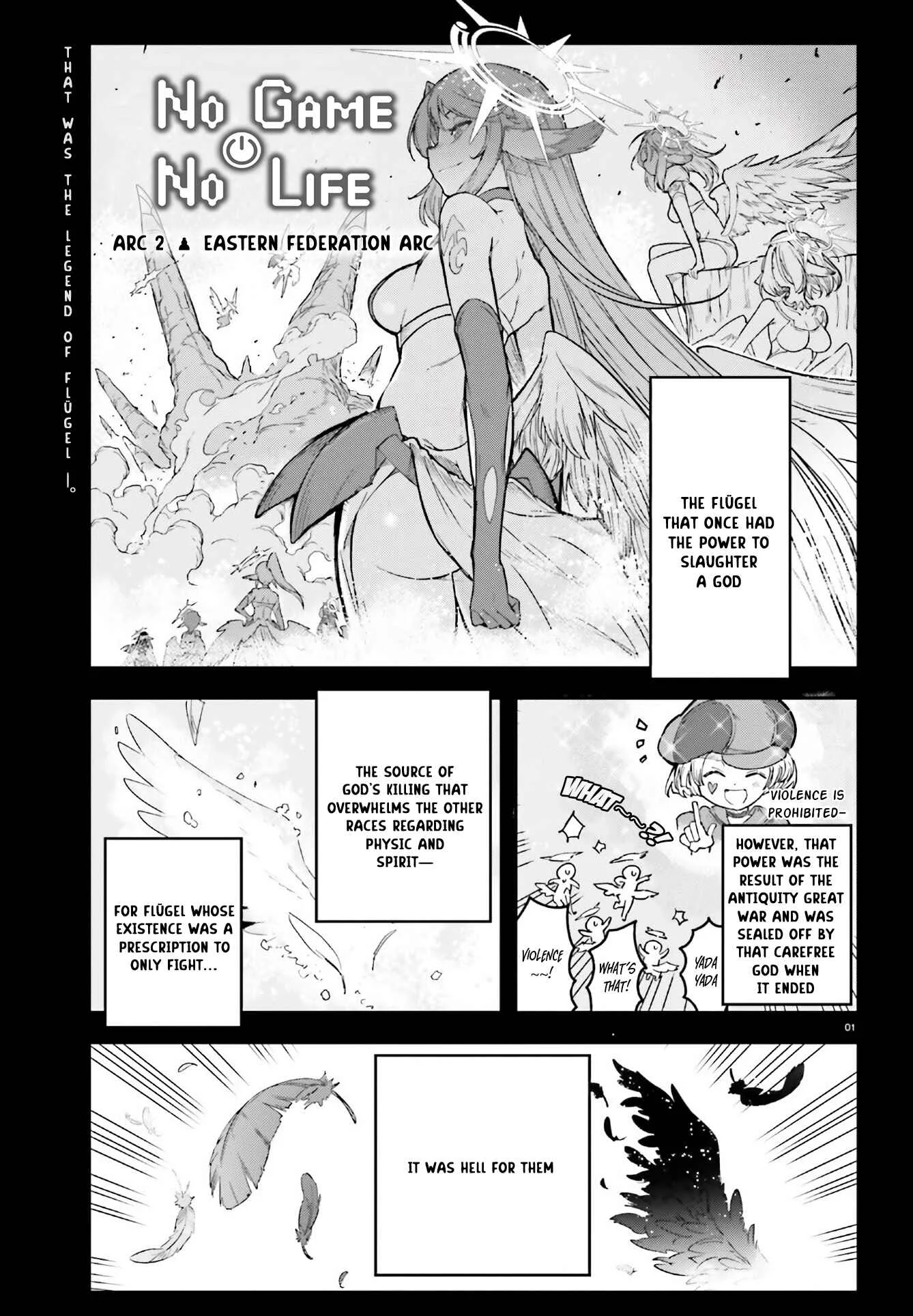 No Game No Life - Dai-2 Shou - Toubu Rengou-hen Chapter 4: Materialization Shiritori - Page 2