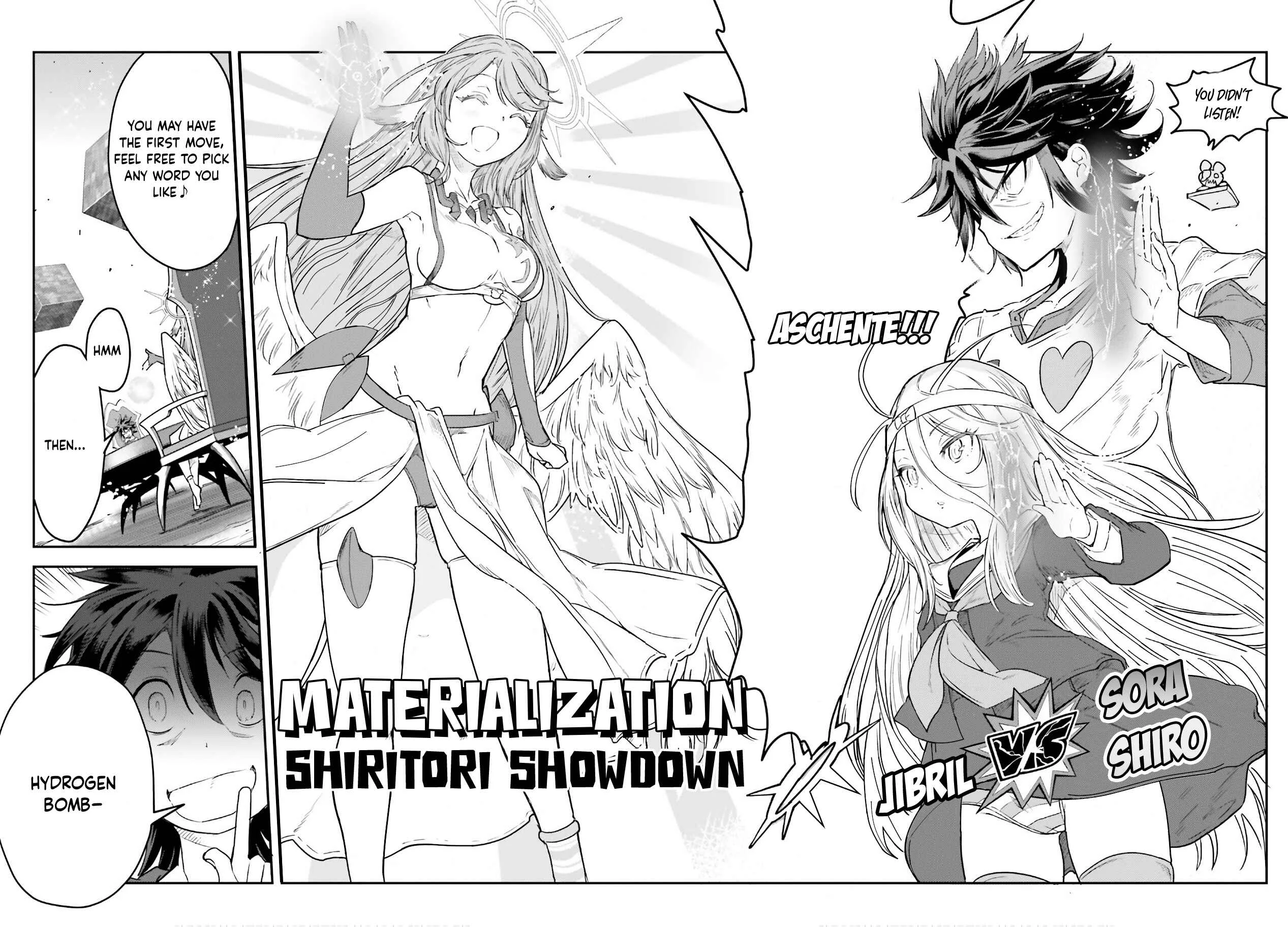 No Game No Life - Dai-2 Shou - Toubu Rengou-hen Chapter 4: Materialization Shiritori - Page 11