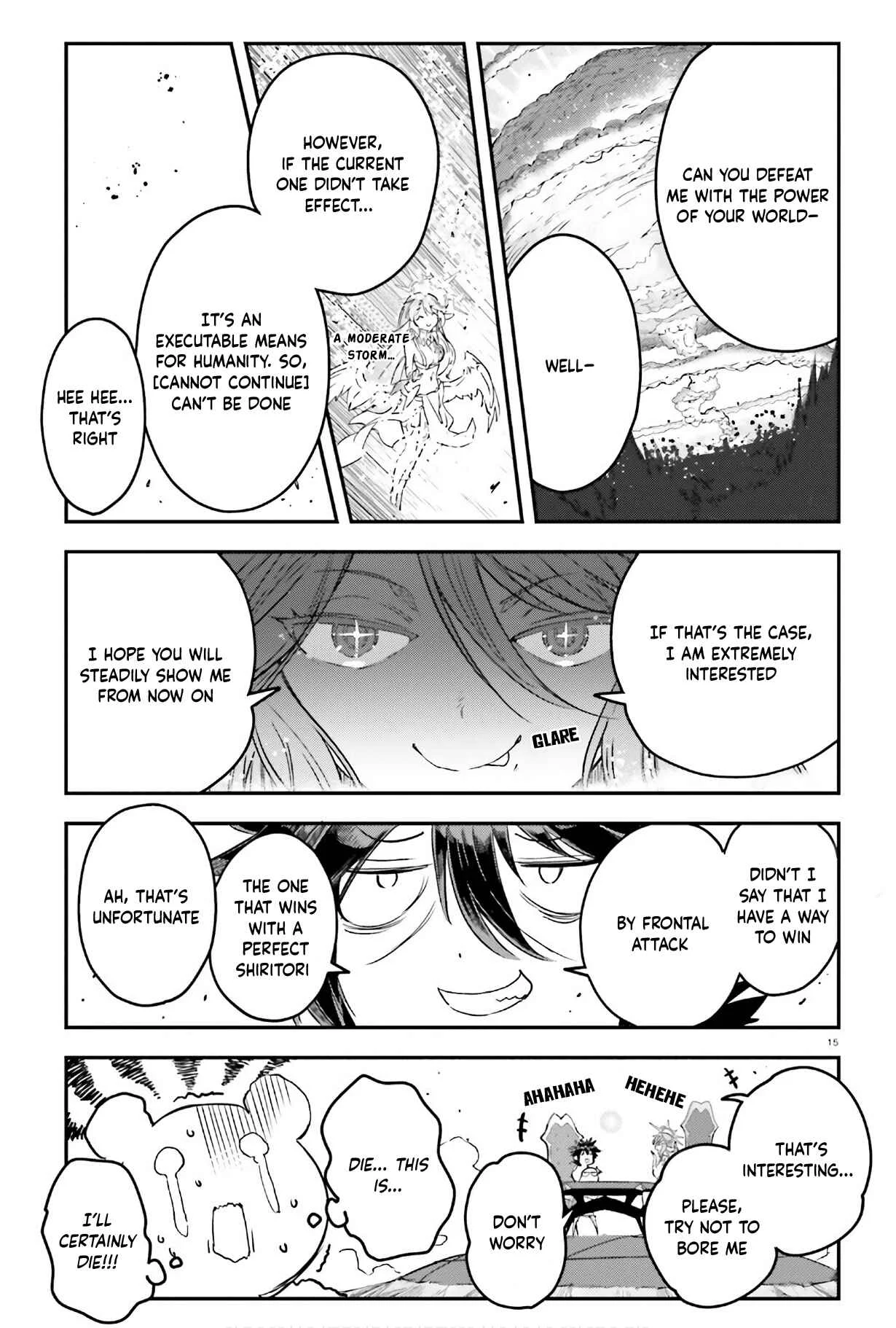 No Game No Life - Dai-2 Shou - Toubu Rengou-hen Chapter 4: Materialization Shiritori - Page 15