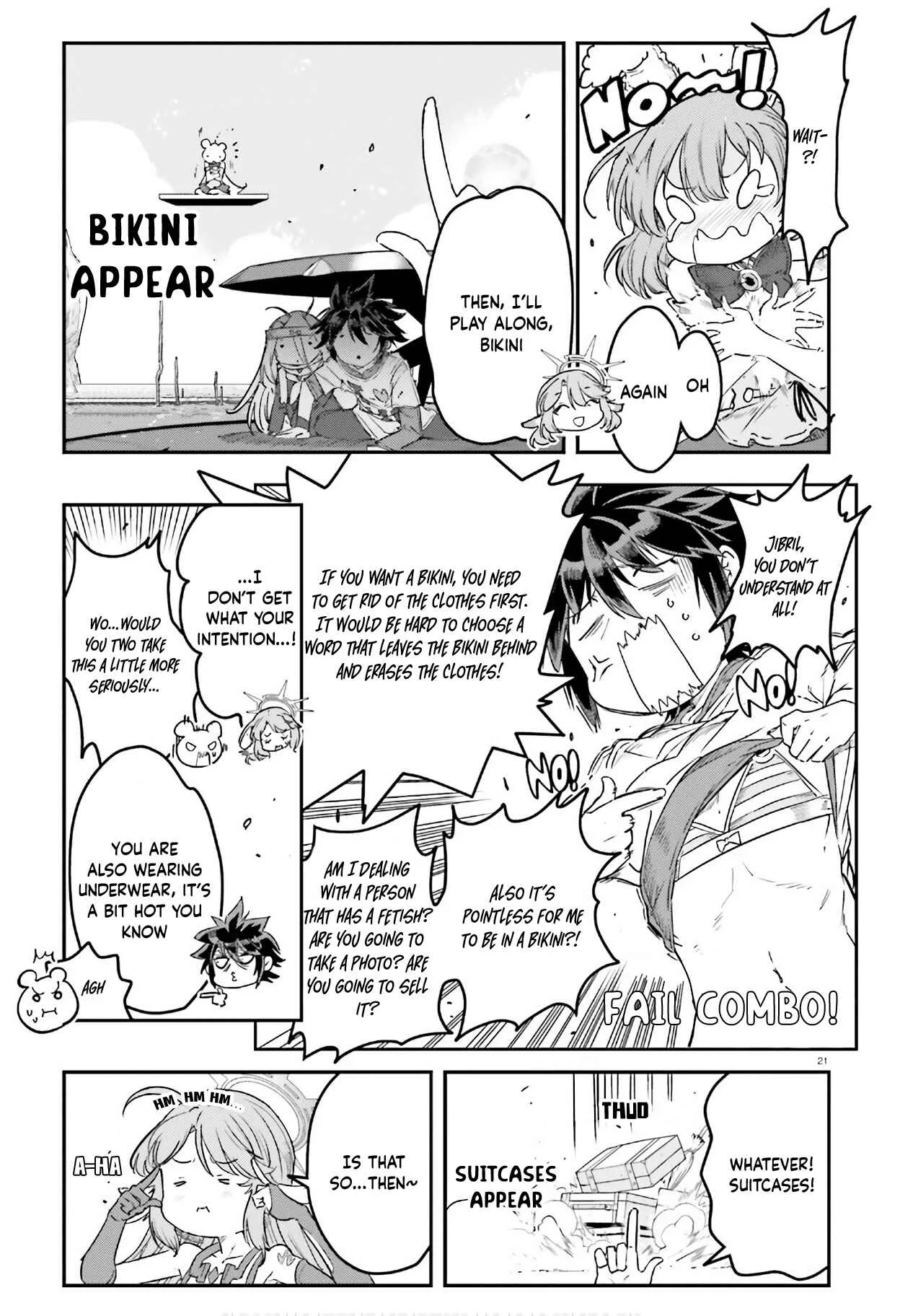 No Game No Life - Dai-2 Shou - Toubu Rengou-hen Chapter 4: Materialization Shiritori - Page 21