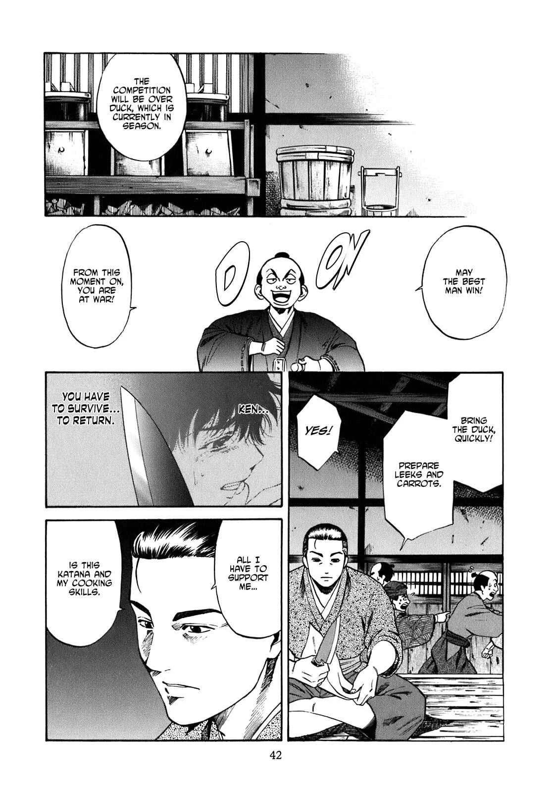 Nobunaga no Chef Chapter 1: The Place Where He Awakes - Page 41