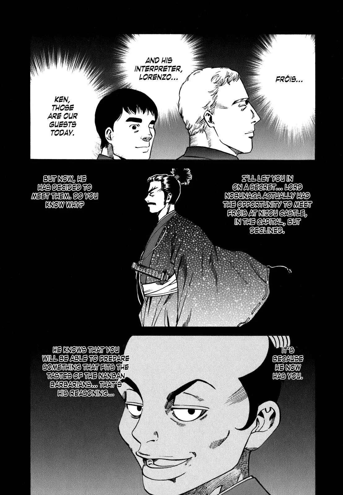 Nobunaga no Chef Chapter 2: The First Guest - Page 9