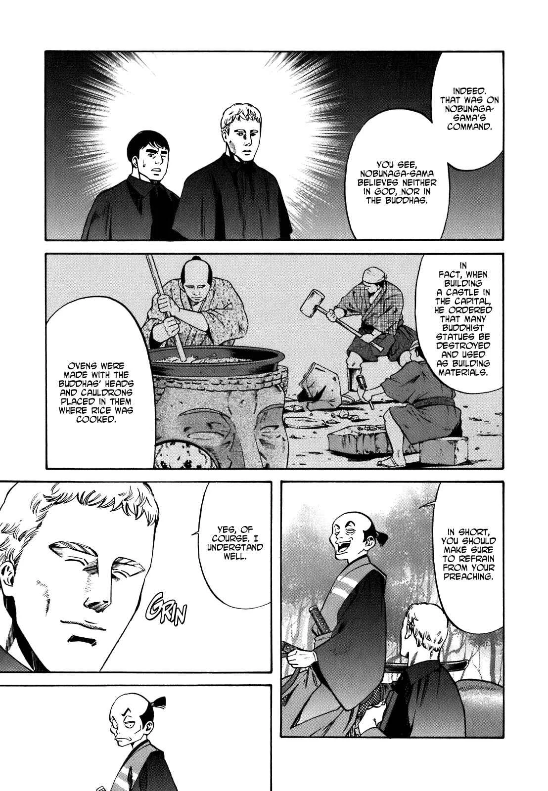 Nobunaga no Chef Chapter 2: The First Guest - Page 11