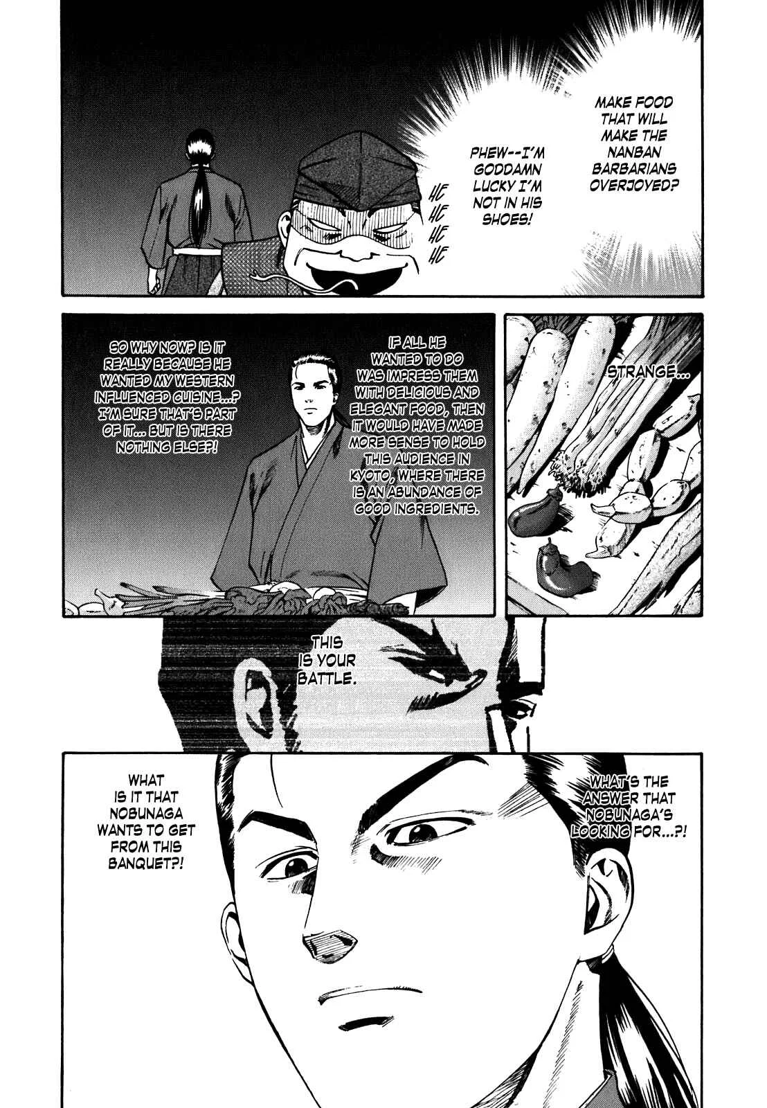 Nobunaga no Chef Chapter 2: The First Guest - Page 18