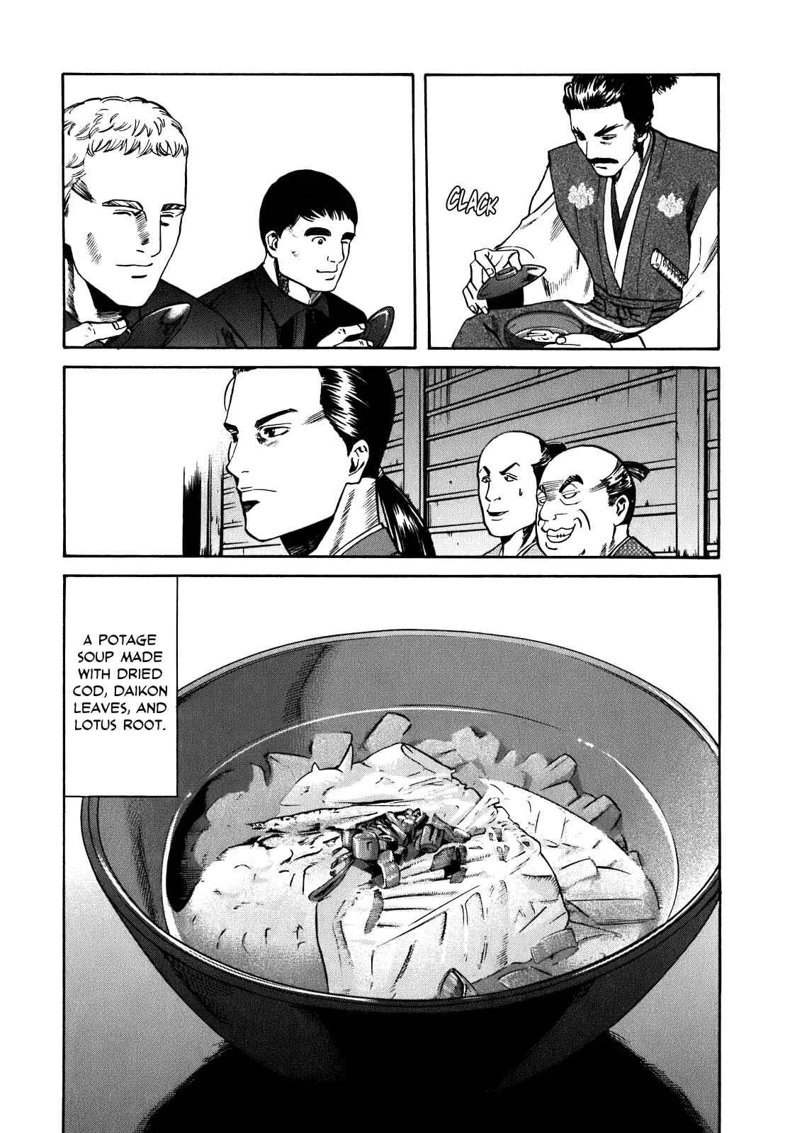 Nobunaga no Chef Chapter 2: The First Guest - Page 22