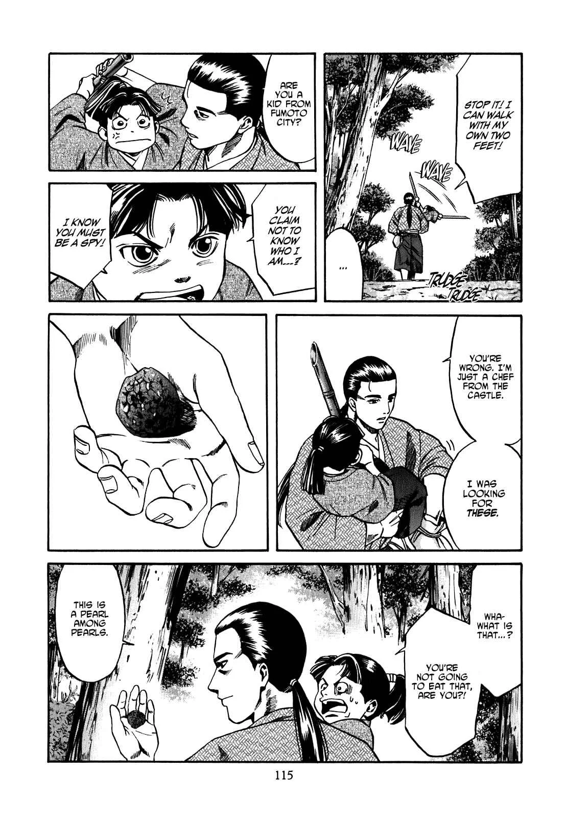 Nobunaga no Chef Chapter 4: Fifth Birthday - Page 5